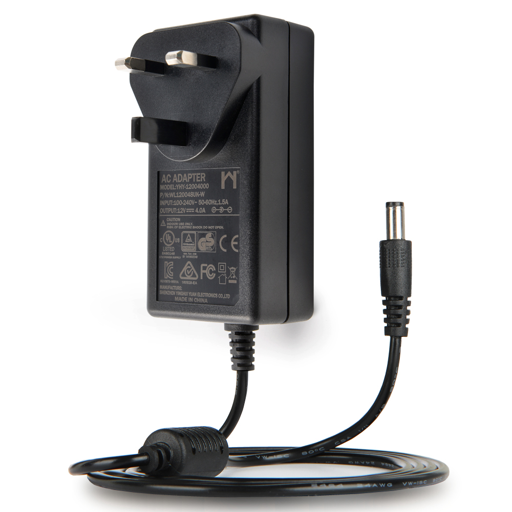 AC DC 12V Power Adapter 5A 60W