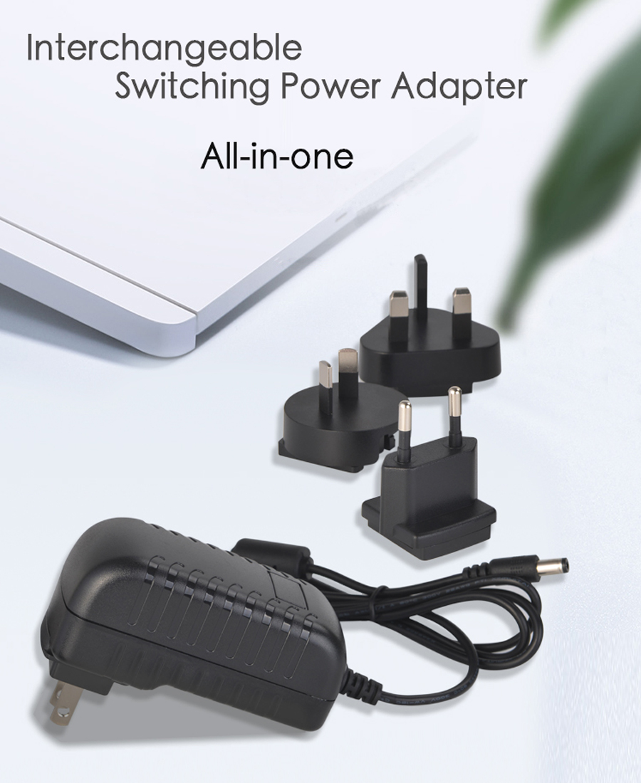 Interchangeable plug power adapter supplier