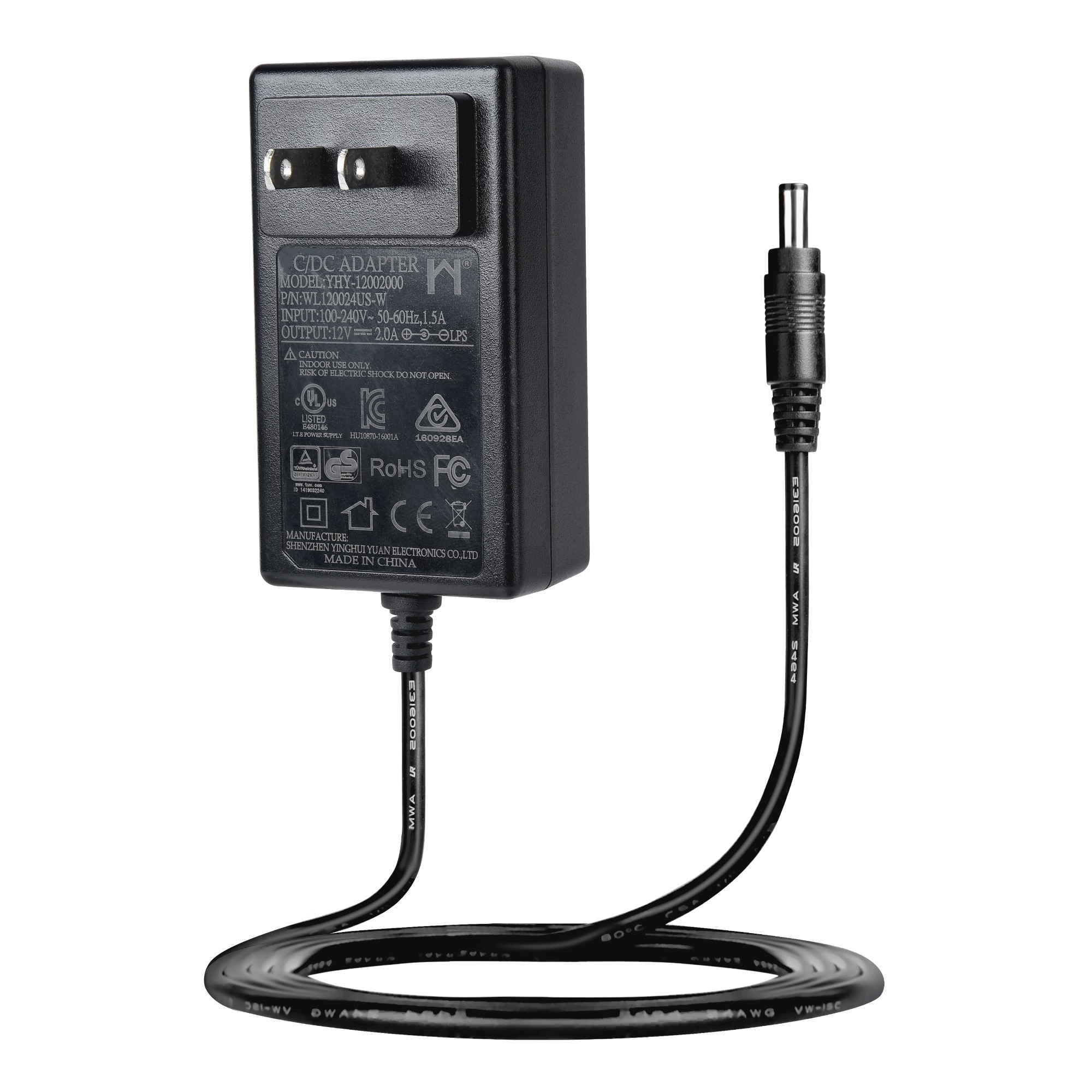 16V 3A Wall Mount AC/DC AdapterShenzhen YingHuiYuan